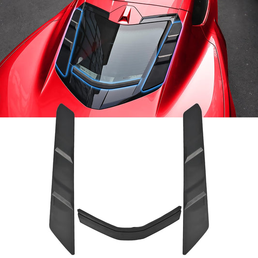 Dry Bay Vent Blocks and Rear Window Spoiler,Rear Hatch Hood Car