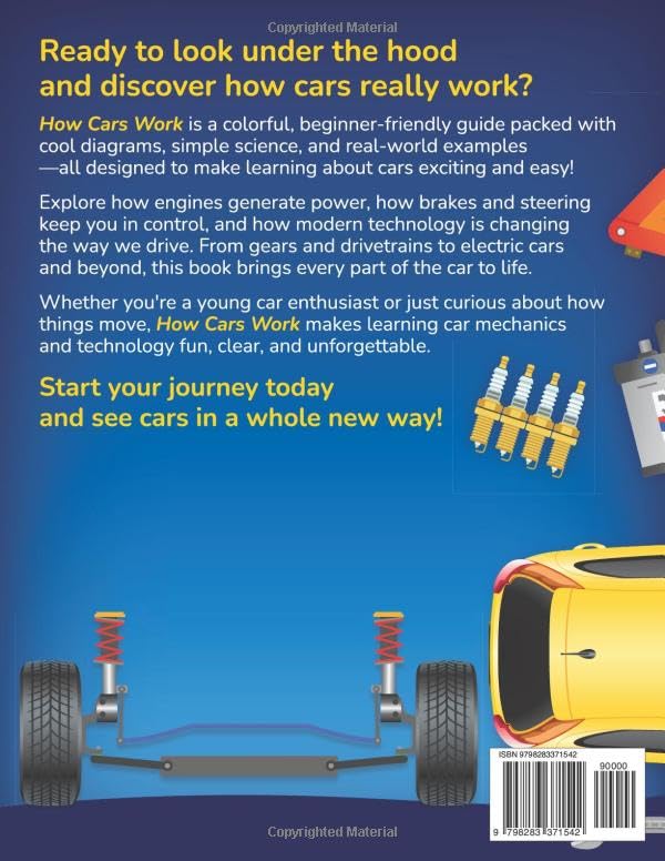 How Cars Work – Illustrated Guide for Kids & Beginners