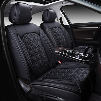 OASIS AUTO Waterproof Leather Seat Covers – Coffee