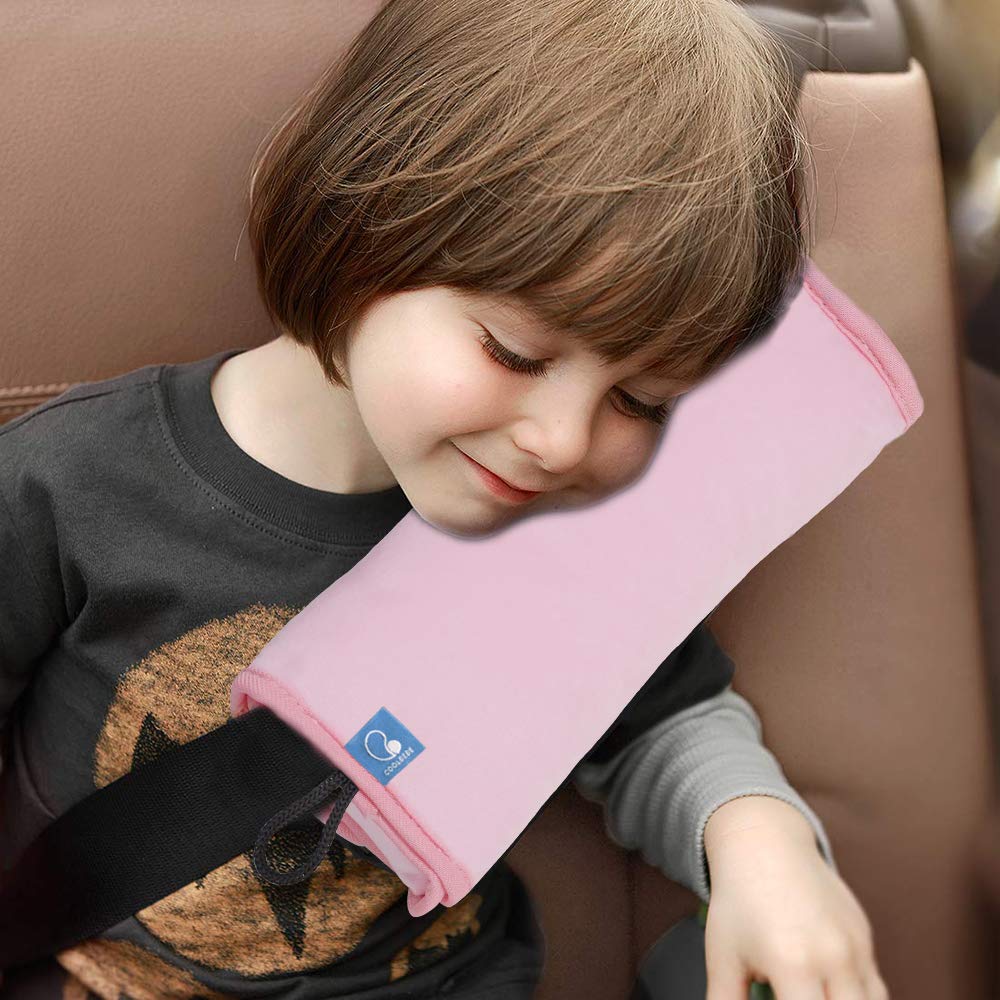 COOLBEBE Seat Belt Pillow for Kids, Extra Soft Toddler