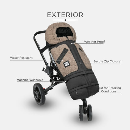 7AM Enfant Stroller Blanket 212 – Fleece Lined, 6M-4T