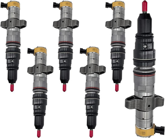 6PCS Fuel Injectors – CAT C7 Excavator Engines