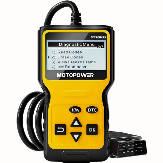 MOTOPOWER OBD2 Engine Scanner – Yellow