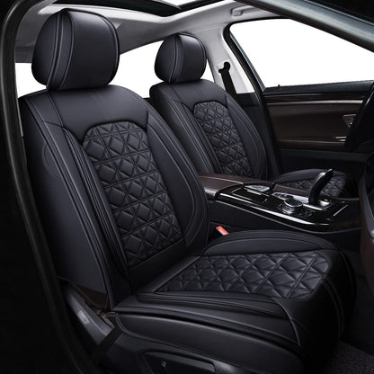 OASIS AUTO Waterproof Leather Seat Covers – Coffee