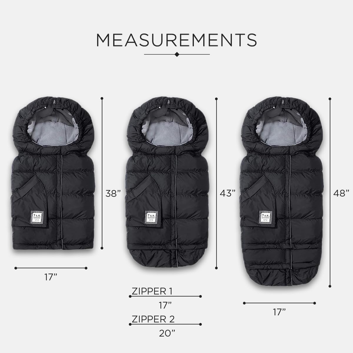 7AM Enfant Stroller Blanket 212 – Fleece Lined, 6M-4T