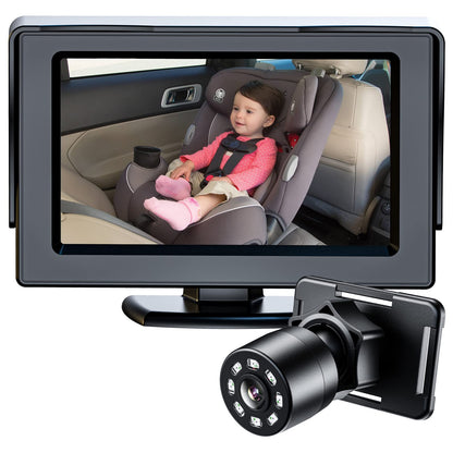 Itomoro Dual Baby Car Camera – 5” 1080P