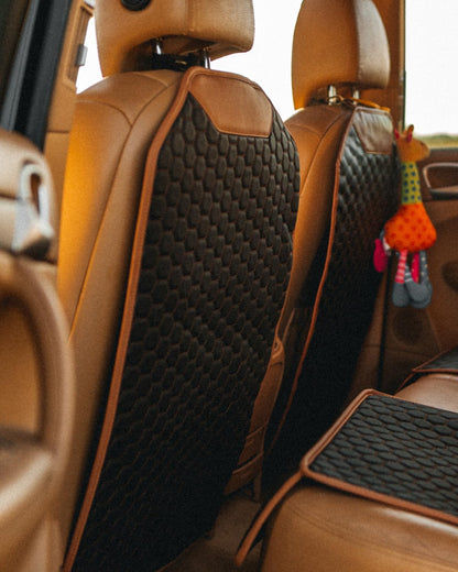 Premium Leather Car Seat Protector for Back Seat
