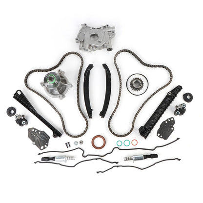 Engine Timing Chain Kit Oil Pump Water Pump Phasers