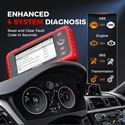 LAUNCH OBD2 Scanner CRP123X V2.0, 2025 Lifetime