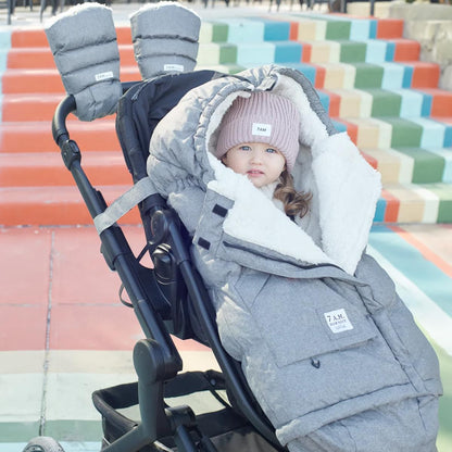 7AM Enfant Stroller Blanket 212 – Fleece Lined, 6M-4T