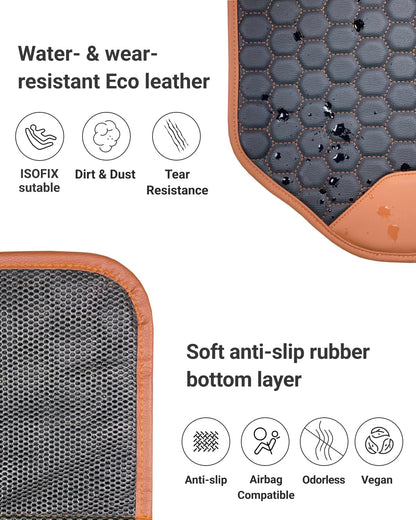 Premium Leather Car Seat Protector for Child Car Seat Cover