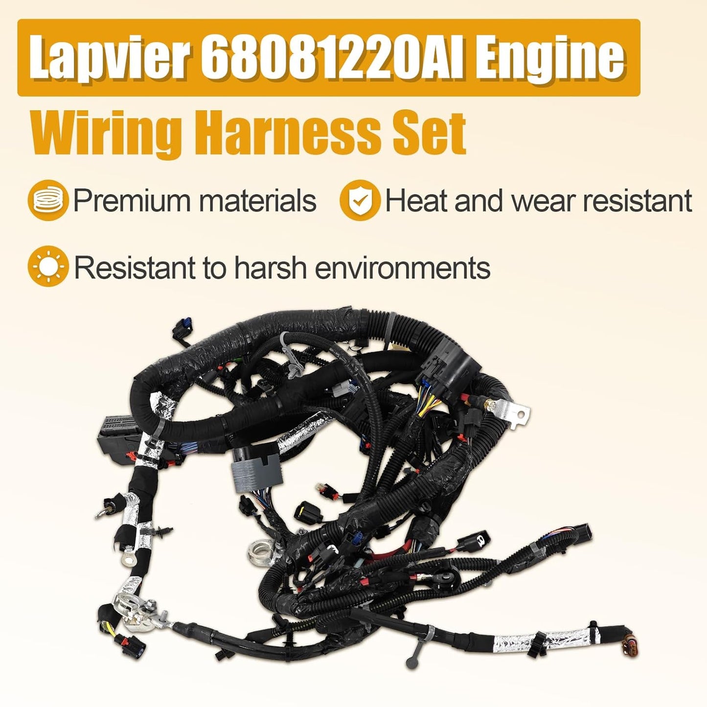 68081220AI Engine Wiring Harness Replacement for Jeep Wrangler