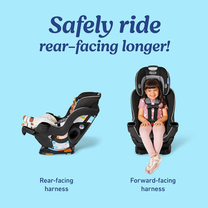 Graco Extend2Fit Convertible Baby Car Seat