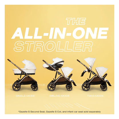 Cybex eGazelle/Gazelle S Second Seat, Seashell Beige