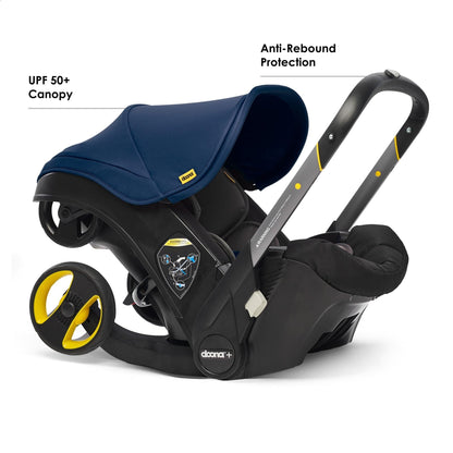 Doona Car Seat & Stroller, Nitro Black - All-in-One Travel System