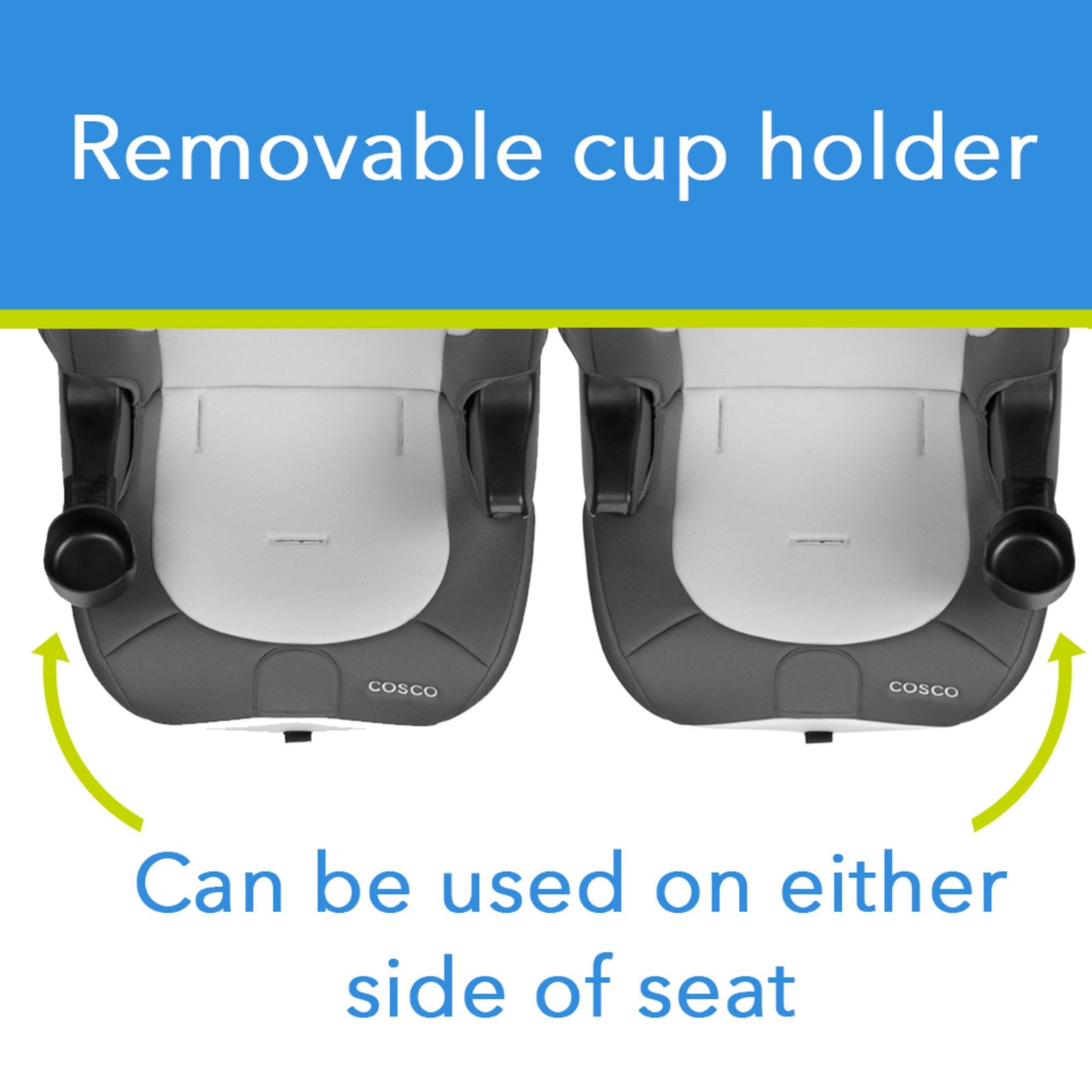 Cosco Finale DX 2-in-1 Booster Seat – Sport Blue