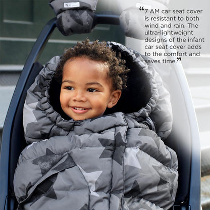 7AM Enfant Stroller Blanket 212 – Fleece Lined, 6M-4T