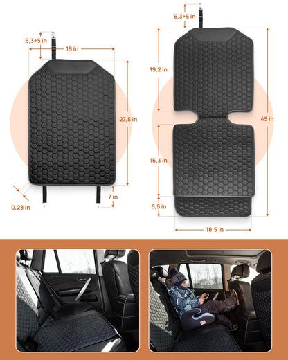 Premium Leather Car Seat Protector for Child Car Seat Cover