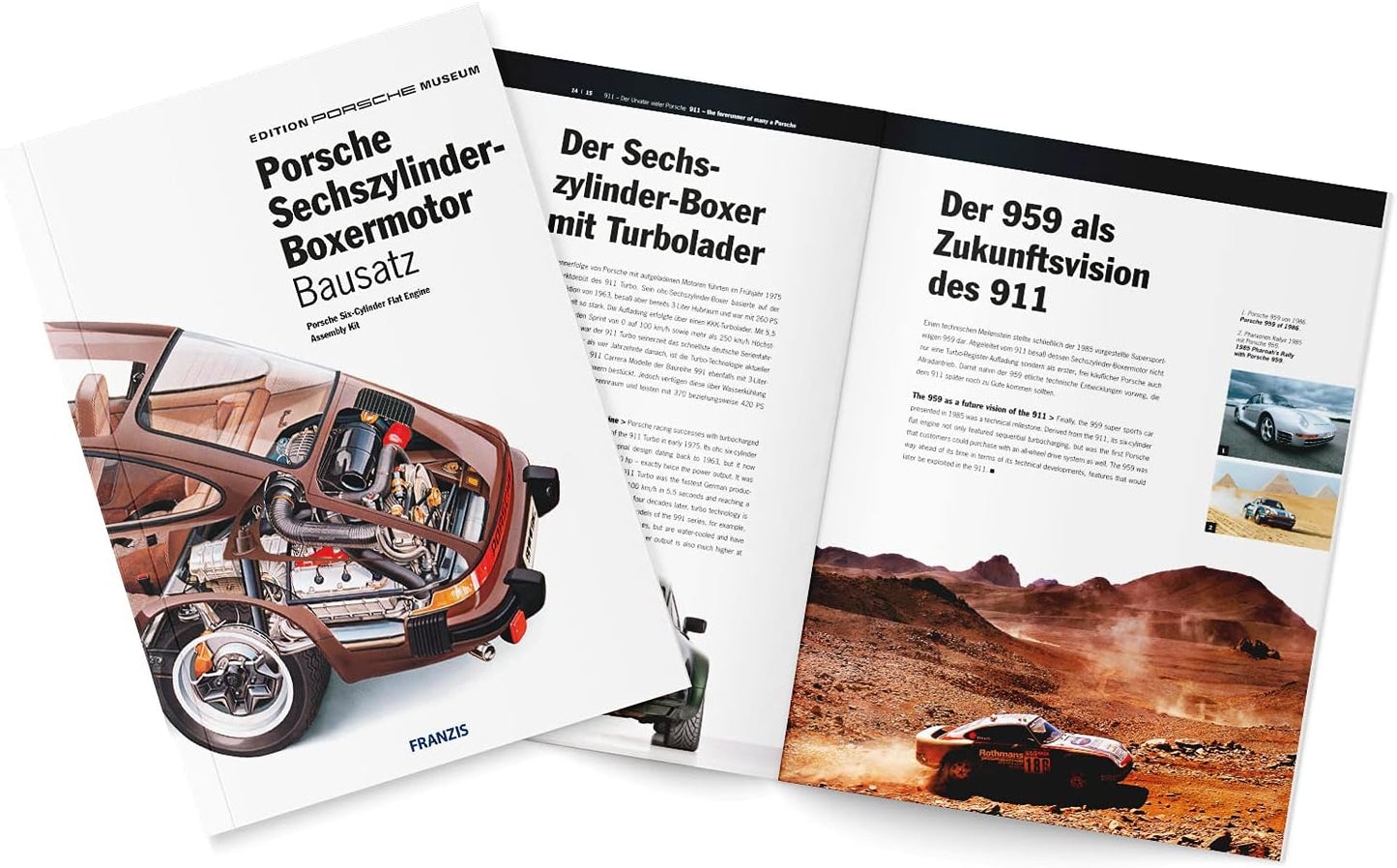 Porsche 911 Boxer Engine Model Kit - Porsche Museum Edition