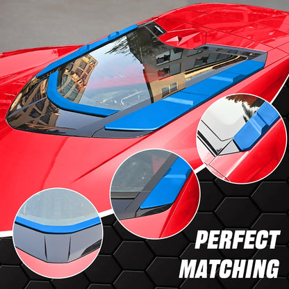 Dry Bay Vent Blocks and Rear Window Spoiler,Rear Hatch Hood Car