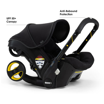 Doona Car Seat & Stroller, Nitro Black - All-in-One Travel System