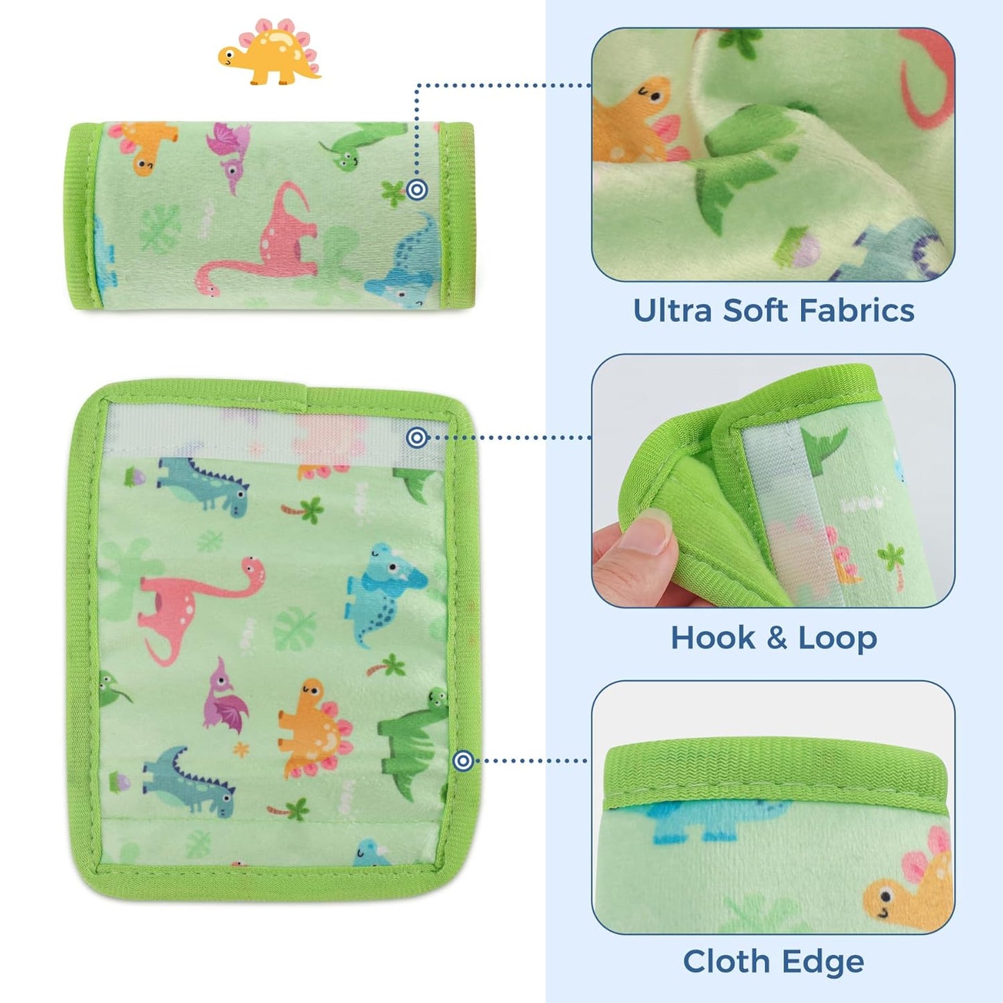 COOLBEBE Seat Belt Pillow for Kids, Extra Soft Toddler