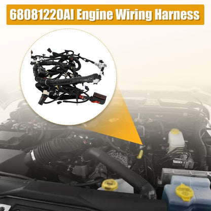 68081220AI Engine Wiring Harness Replacement for Jeep Wrangler