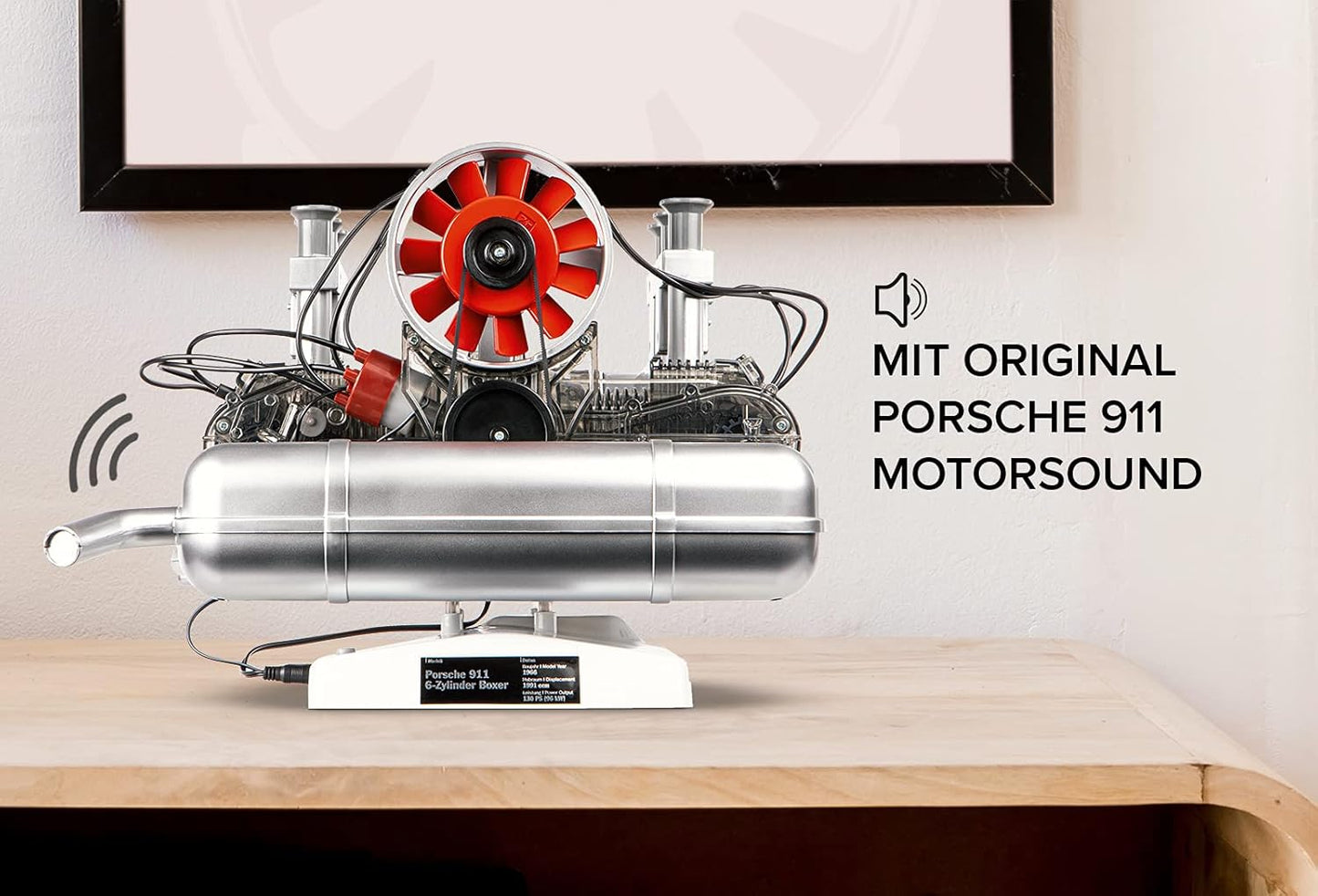 Porsche 911 Boxer Engine Model Kit - Porsche Museum Edition