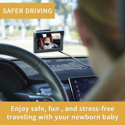 Itomoro Dual Baby Car Camera – 5” 1080P