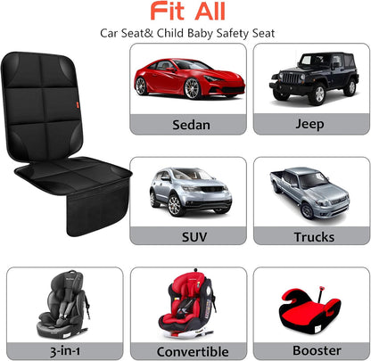 Car Seat Protector Mat – Thick, Waterproof