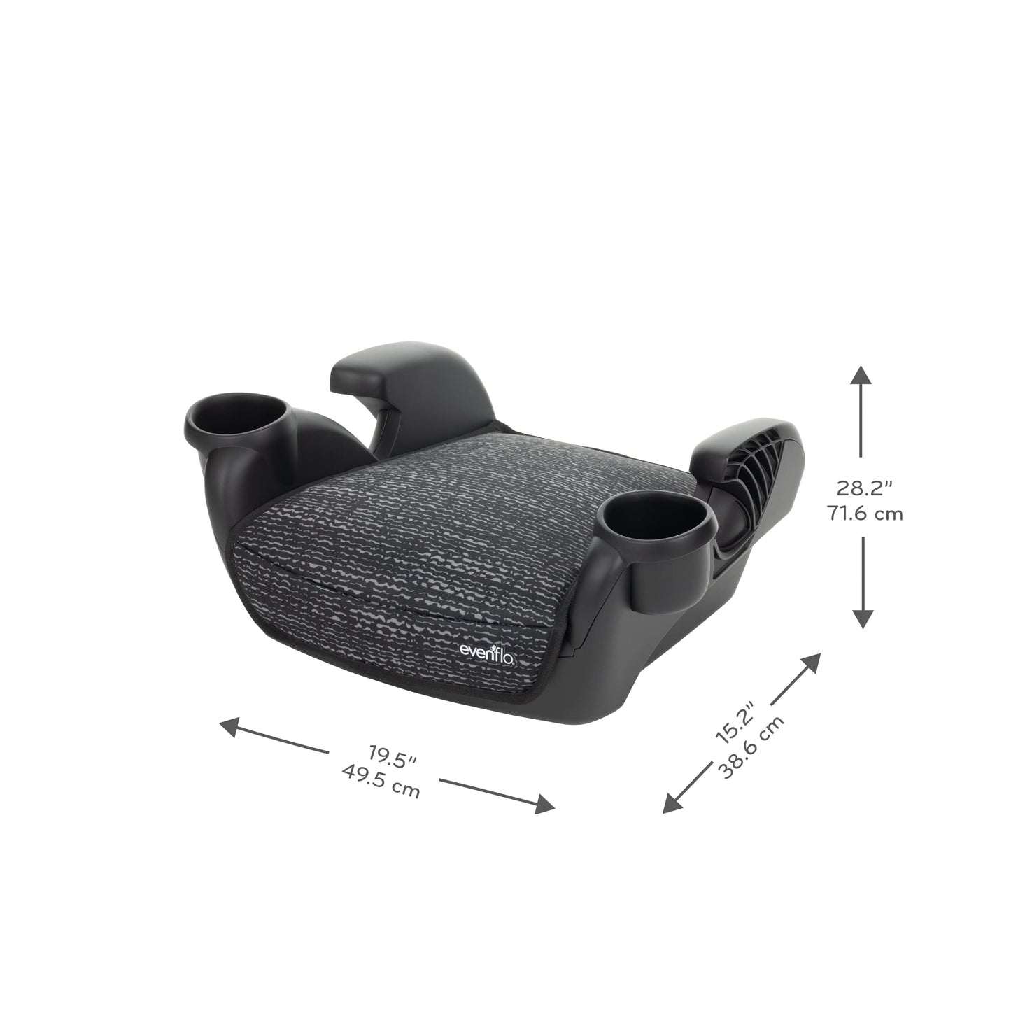 Evenflo GoTime No Back Booster Car Seat (Blue Astro)