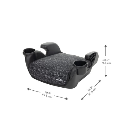 Evenflo GoTime No Back Booster Car Seat (Blue Astro)