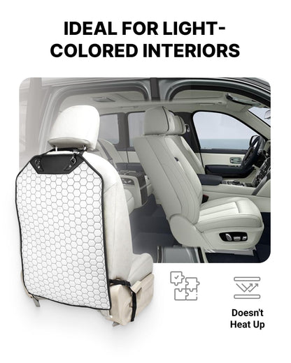 Premium Leather Car Seat Protector for Back Seat
