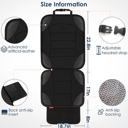 Sinvitron Car Seat Protector for Child Car Seat - Waterproof