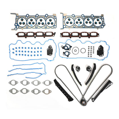 Engine Timing Chain Kit Oil Pump Water Pump Phasers