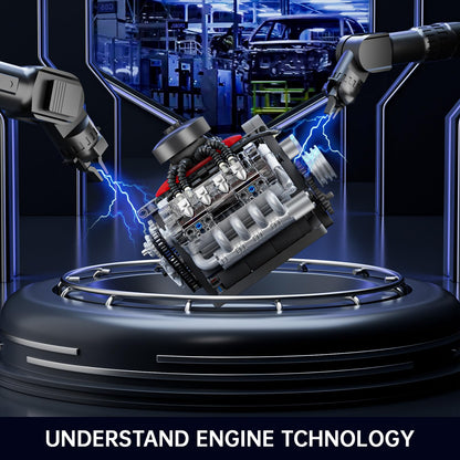 Mould King Mini V8 Engine Kit – 487PCS STEM Toy