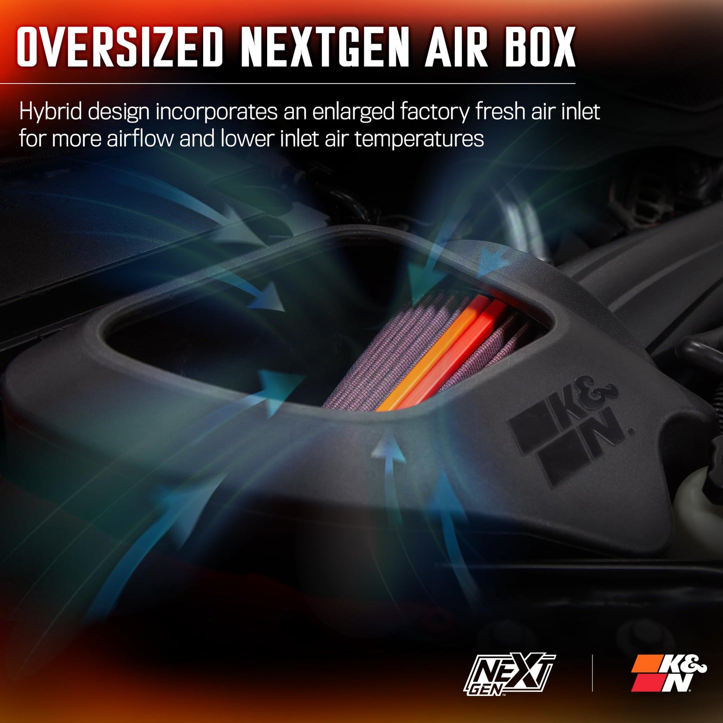 K&N Cold Air Intake – Jeep Wrangler JK 2012–2018