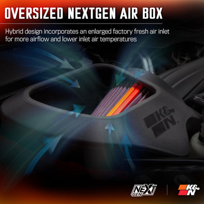 K&N Cold Air Intake – Jeep Wrangler JK 2012–2018