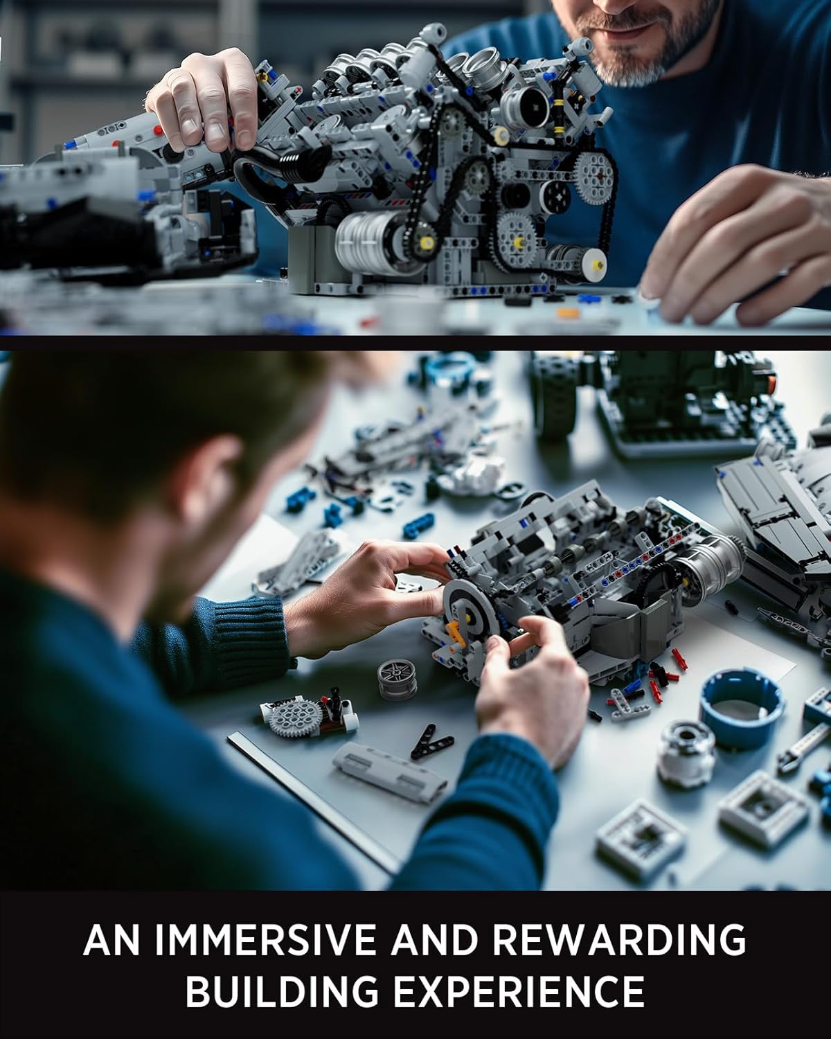 Nifeliz V8 Engine Model – 2725PCS