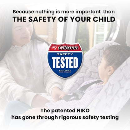 Niko Easy Wash Children's Car Seat Cover & Liner -Minky