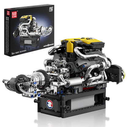 Mould King V8 Engine Model Kit – 2718PCS STEM DIY