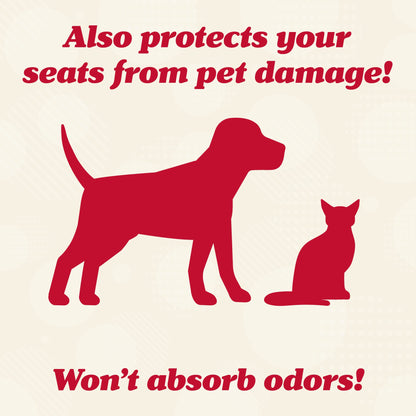 Lusso Gear Car Seat Protector for Baby Car Seat - Thick Padding