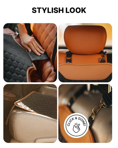 Premium Leather Car Seat Protector for Child Car Seat Cover