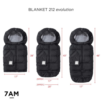 7AM Enfant Stroller Blanket 212 – Fleece Lined, 6M-4T
