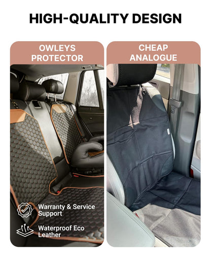 Premium Leather Car Seat Protector for Child Car Seat Cover