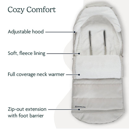 UPPAbaby CozyGanoosh Footmuff – Callum Stone Blue