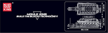 Mould King V12 Engine Kit – 3472+PCS