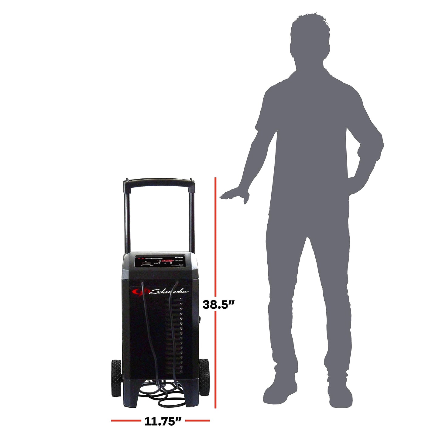 Schumacher Electric Wheeled Battery Charger and Engine Starter