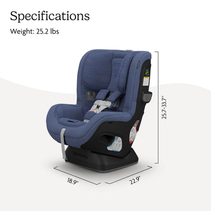 UPPAbaby Rove Convertible Car Seat – Jake Black
