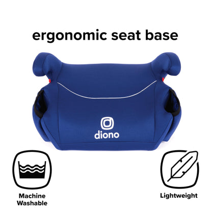 Diono Solana, No Latch, Single Backless Booster Car Seat